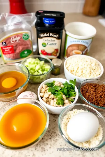 French Onion Meatloaf ingredients