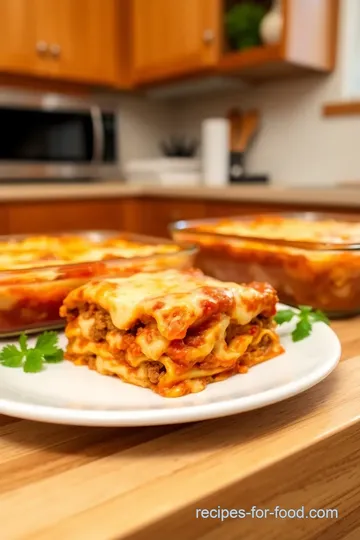 Classic Italian Lasagna steps