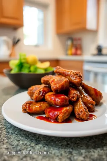 Sweet and Hot Chili Glazed Chicken Wings steps