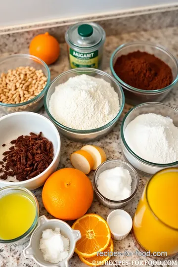 Prolific Oven Chocolate Orange Almond Cake ingredients