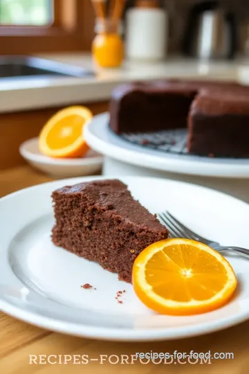 Prolific Oven Chocolate Orange Almond Cake steps