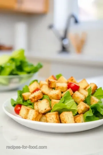 Bake Croutons for Classic Caesar Salad steps