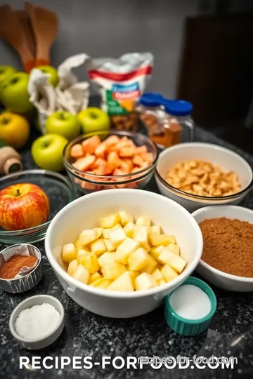 Baby-Friendly Apple Crumble ingredients