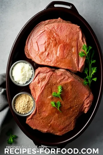 Quick Frozen Chuck Pot Roast Recipe ingredients