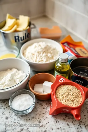 Classic Muffuletta Bread ingredients