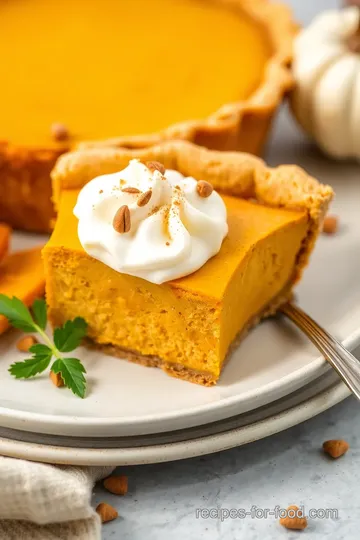 Pumpkin Pie Cream Cheese Molasses Delight presentation