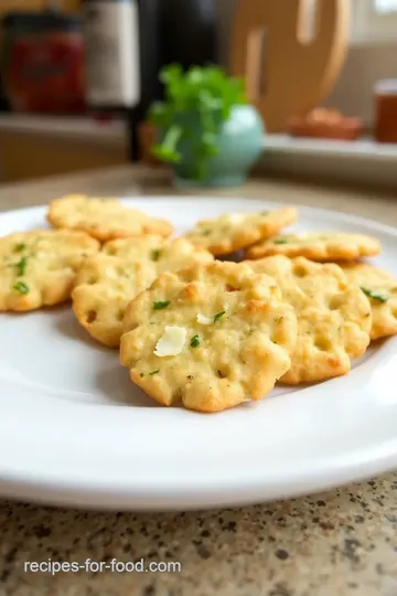 Savory Herb Cracker Wafers steps