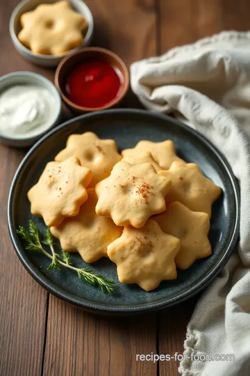 Oven-Baked Seasoned Oyster Crackers presentation