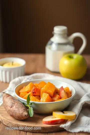 Paleo Sweet Potato Apple Breakfast Bake ingredients