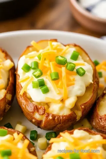 Twice-Baked Potatoes presentation