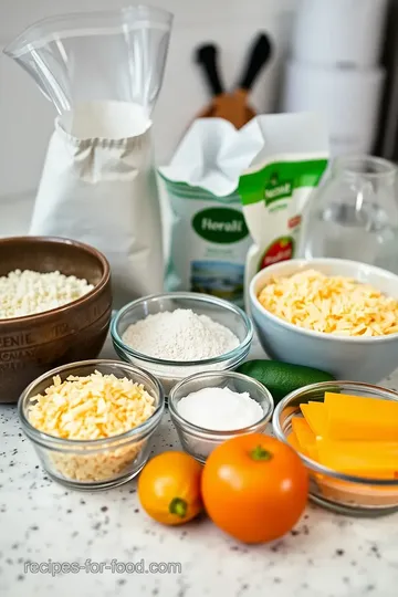 Vegan Jalapeño Cheddar Artisan Bread ingredients