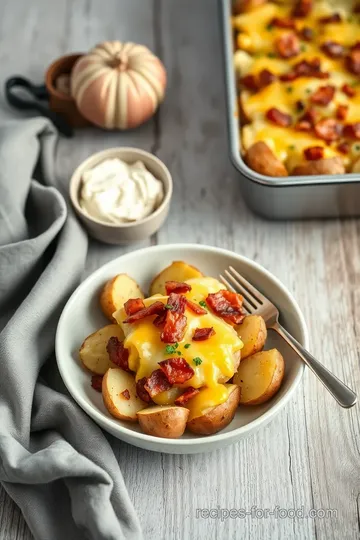 Twice Baked Mashed Potatoes presentation