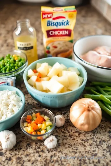 Bisquick Chicken and Dumplings ingredients