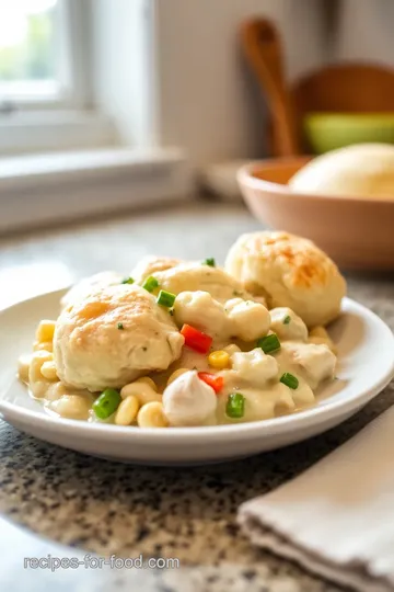 Bisquick Chicken and Dumplings steps