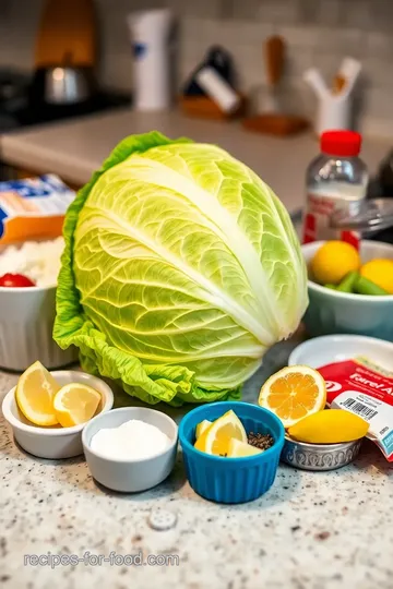 Classic Boiled Cabbage ingredients