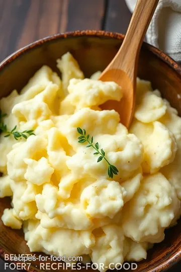 Mashed Potatoes Without Milk: Creamy & Fluffy ingredients