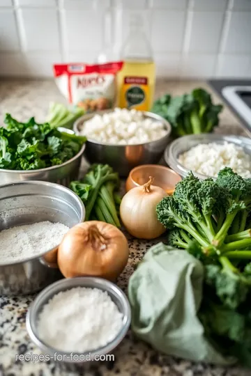 Salmon Rice Pilaf with Broccoli Rabe ingredients