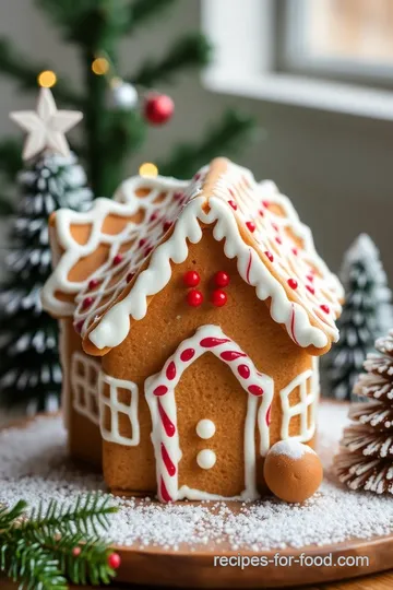 Candy Gingerbread House Decorations presentation