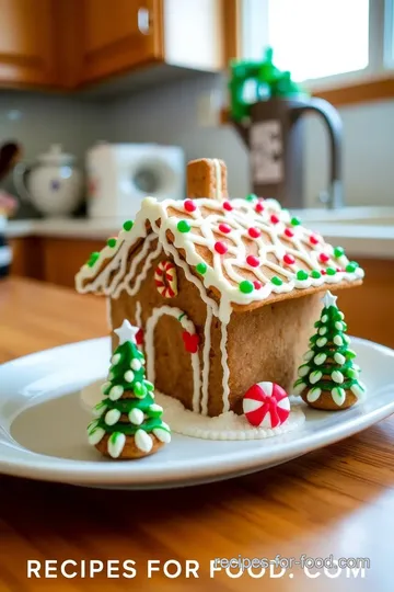 Candy Gingerbread House Decorations steps