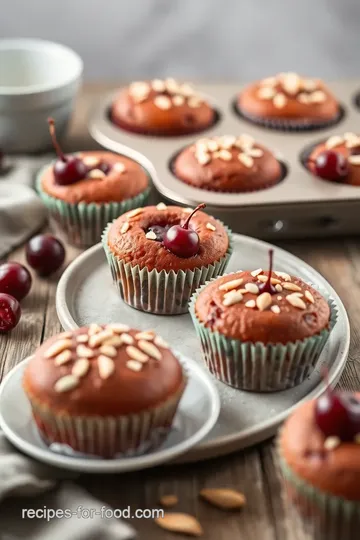 Cherry Almond Cupcakes with Cream Cheese Frosting steps