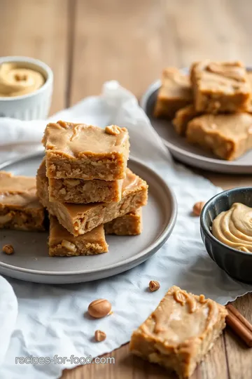 Chewy PB& J Bars - Gluten Free & Vegan presentation