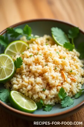 Cilantro Lime Brown Rice Delight