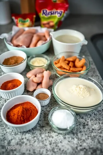 Crispy Gluten-Free Chicken Tenders ingredients