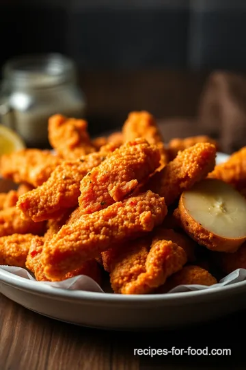 Crispy Gluten-Free Chicken Tenders presentation