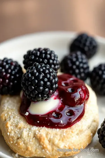 Decadent Blackberry White Chocolate S mores ingredients