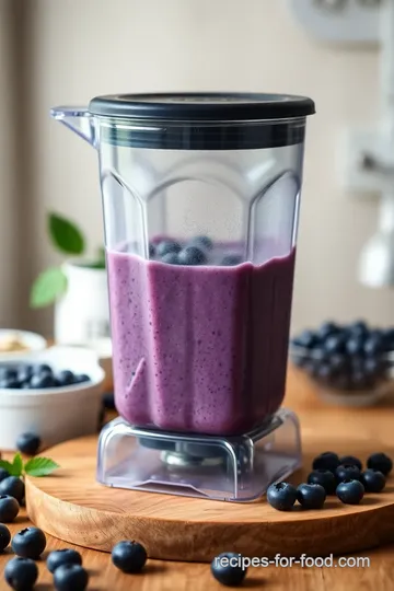 Delicious Blueberry Chia Smoothie steps