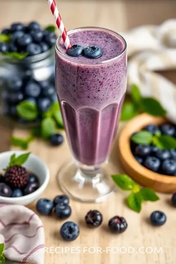 Delicious Blueberry Chia Smoothie