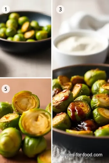 Miso-Glazed Brussels Sprouts steps