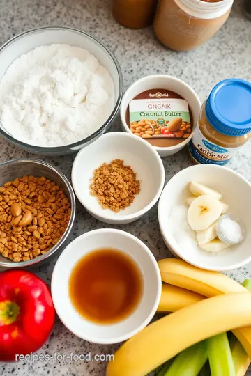 Coconut Sugar Caramel Delight Dip ingredients