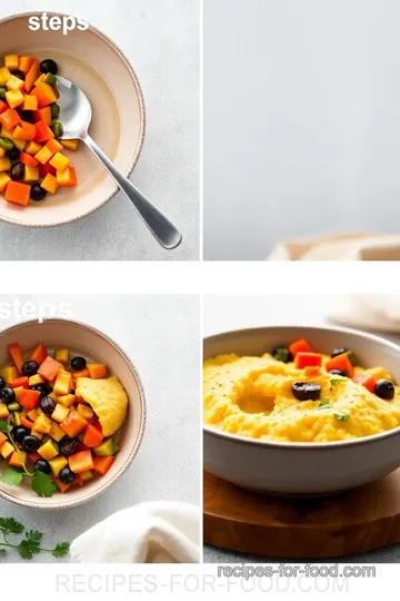 Delicious Summer Polenta Bowl steps