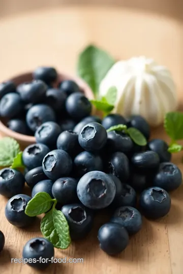 Delicious Vegan Blueberry Pie ingredients