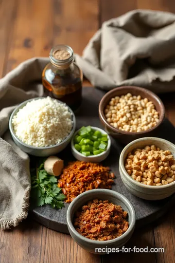 Quick Vegan Bread Halwa Delight ingredients