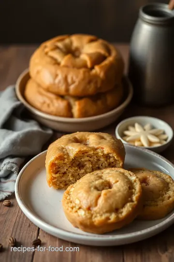 Quick Vegan Bread Halwa Delight presentation