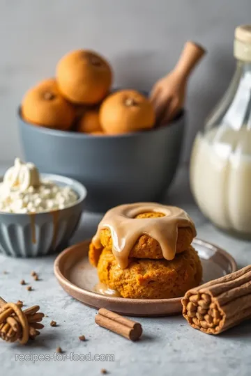 Delicious Vegan Pumpkin Cinnamon Rolls ingredients