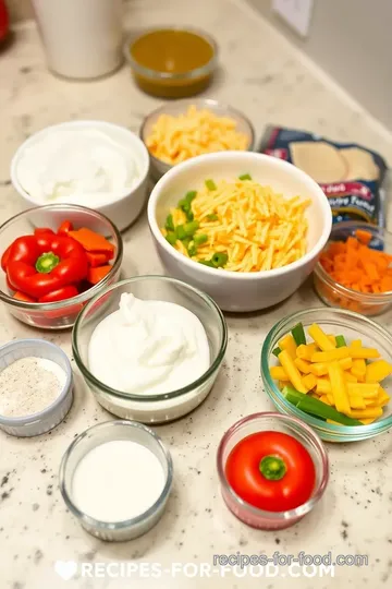 Delicious Bagel Dip ingredients