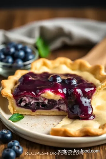 Best Homemade Blueberry Pie Filling presentation