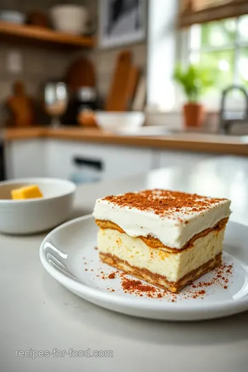 Chai Tiramisu steps