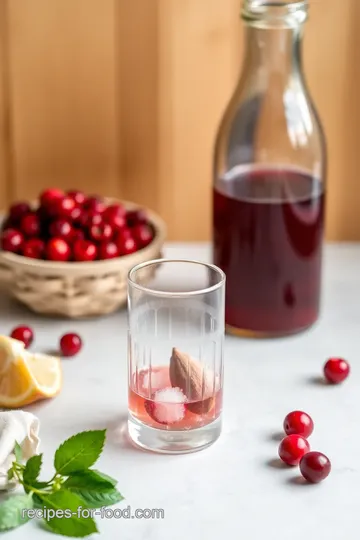 Effervescent Cranberry Elderflower Delight ingredients