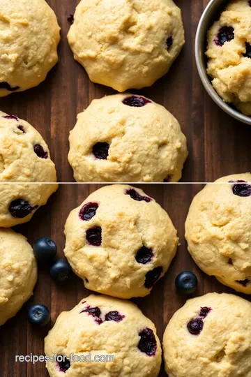 Elegant Goat Cheese & Blueberry Biscuits steps