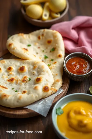 Fry Naan: Soft Indian Bread Recipe presentation