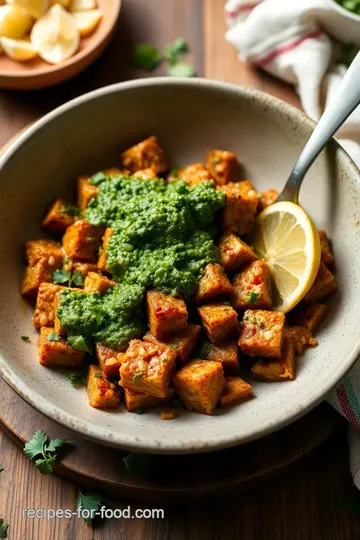 Sautéed Tempeh with Zesty Chimichurri Sauce steps