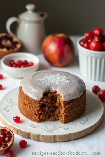 Gingerbread Cake with Pomegranate Delight