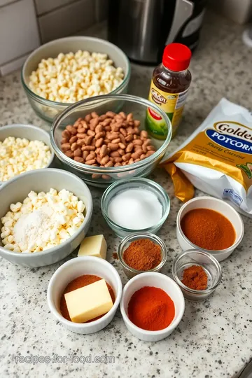 Golden Fluff BBQ Microwave Popcorn ingredients