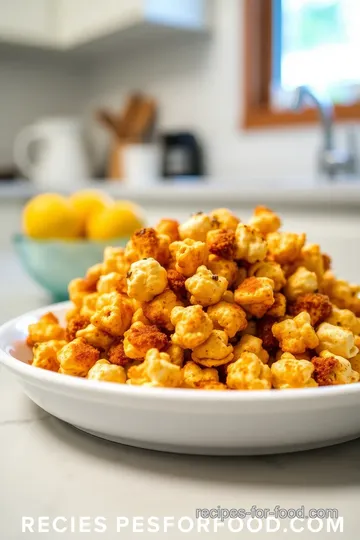 Golden Fluff BBQ Microwave Popcorn steps