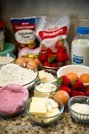 Good Humor Strawberry Shortcake Cake ingredients