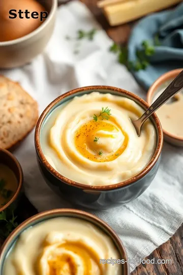 Gourmet Tarragon Mashed Potato Soup steps